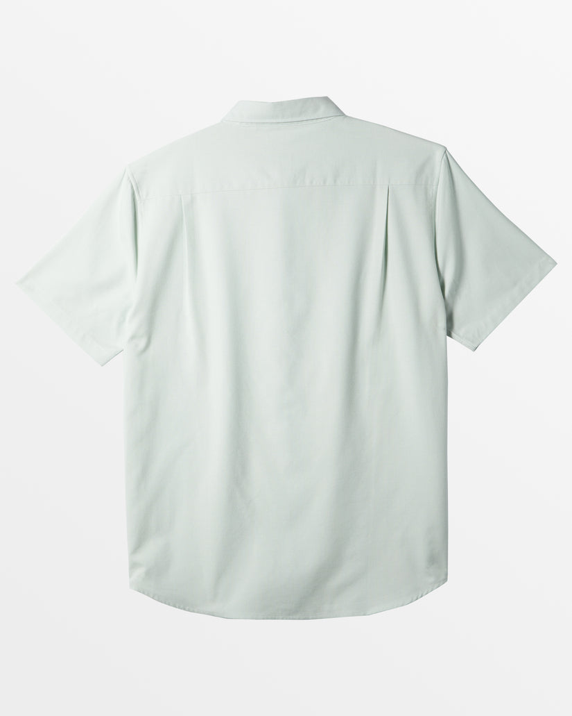 Shoreline Classic Short Sleeve Shirt - Subtle Green Shoreline Clasic