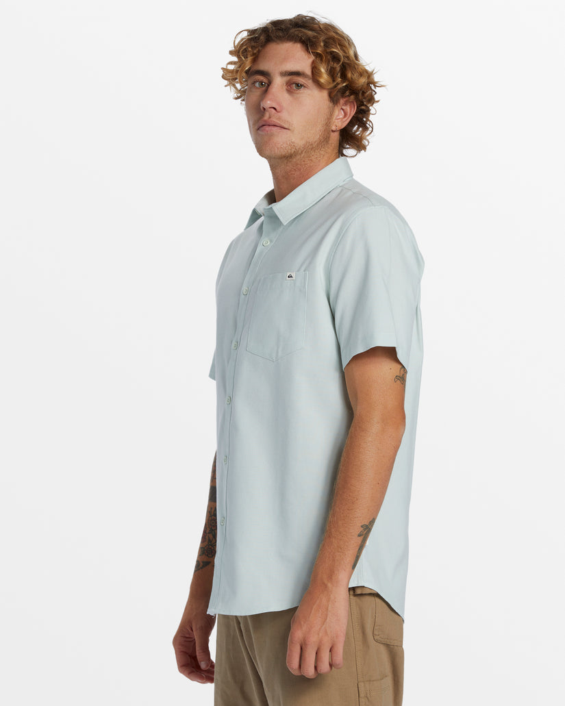 Shoreline Classic Short Sleeve Shirt - Subtle Green Shoreline Clasic