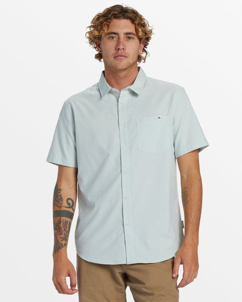 Shoreline Classic Short Sleeve Shirt - Subtle Green Shoreline Clasic