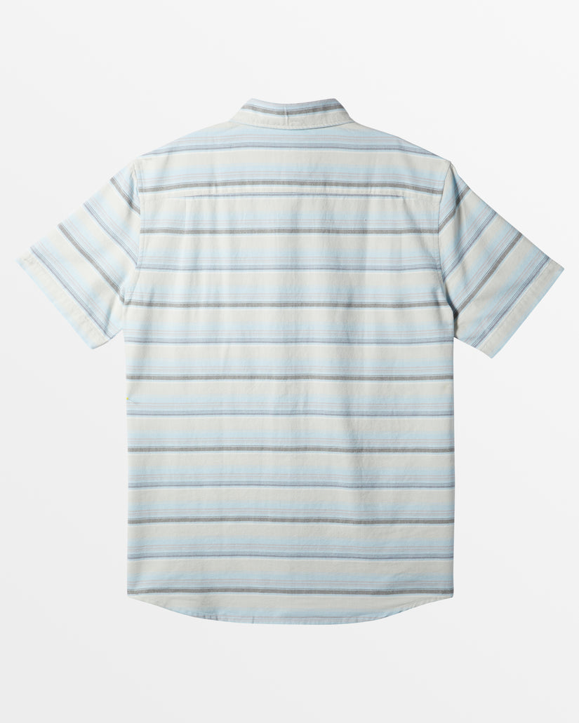 Oxford Stripe Classic Short Sleeve Shirt -