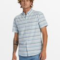 Oxford Stripe Classic Short Sleeve Shirt -