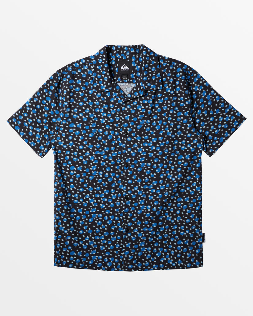 Beach Club Casual Short Sleeve Shirt - Blue Sapphire Beach Club Ss