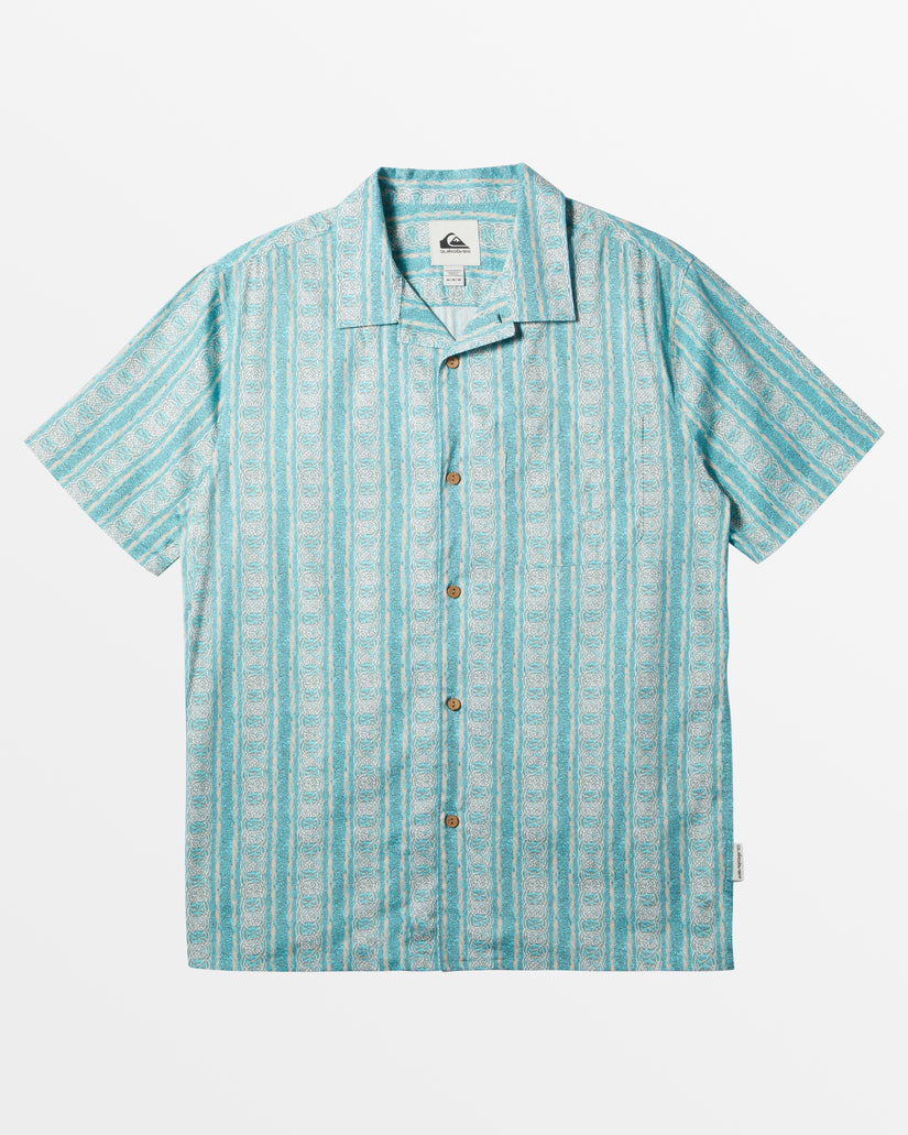 Pool Party Casual Short Sleeve Shirt - Capri Pacific Tribe Ss