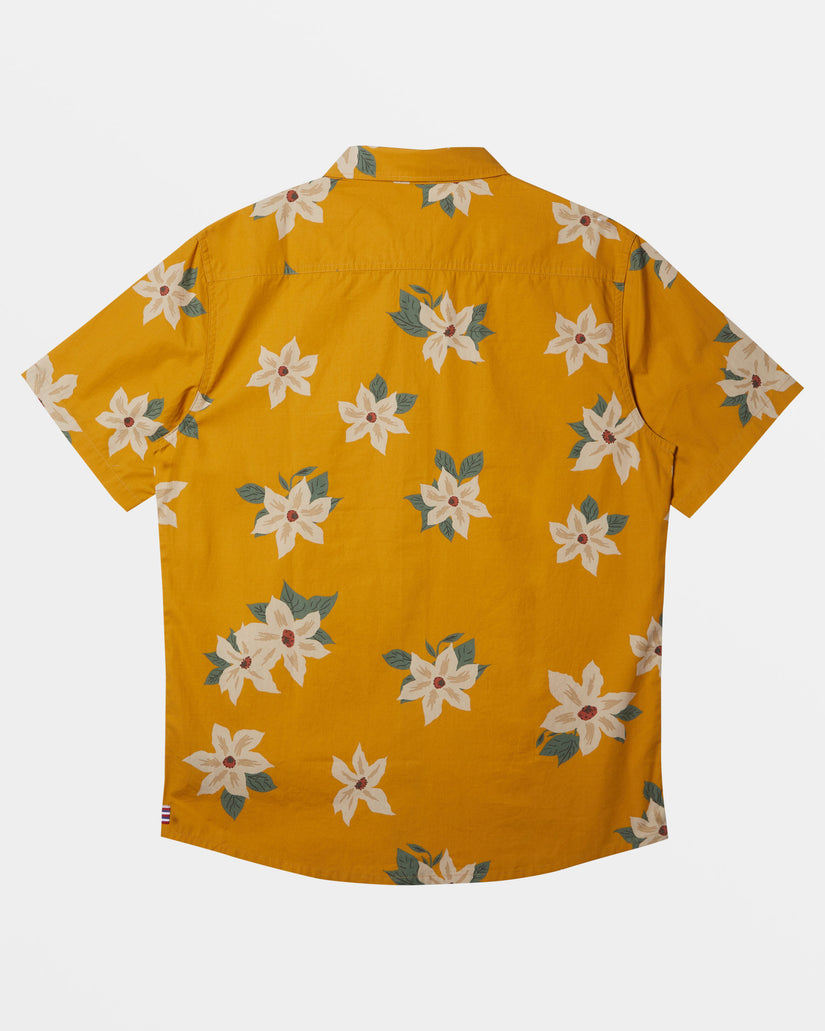 Hawaii Lei Day Hawaiian Shirt - Mustard