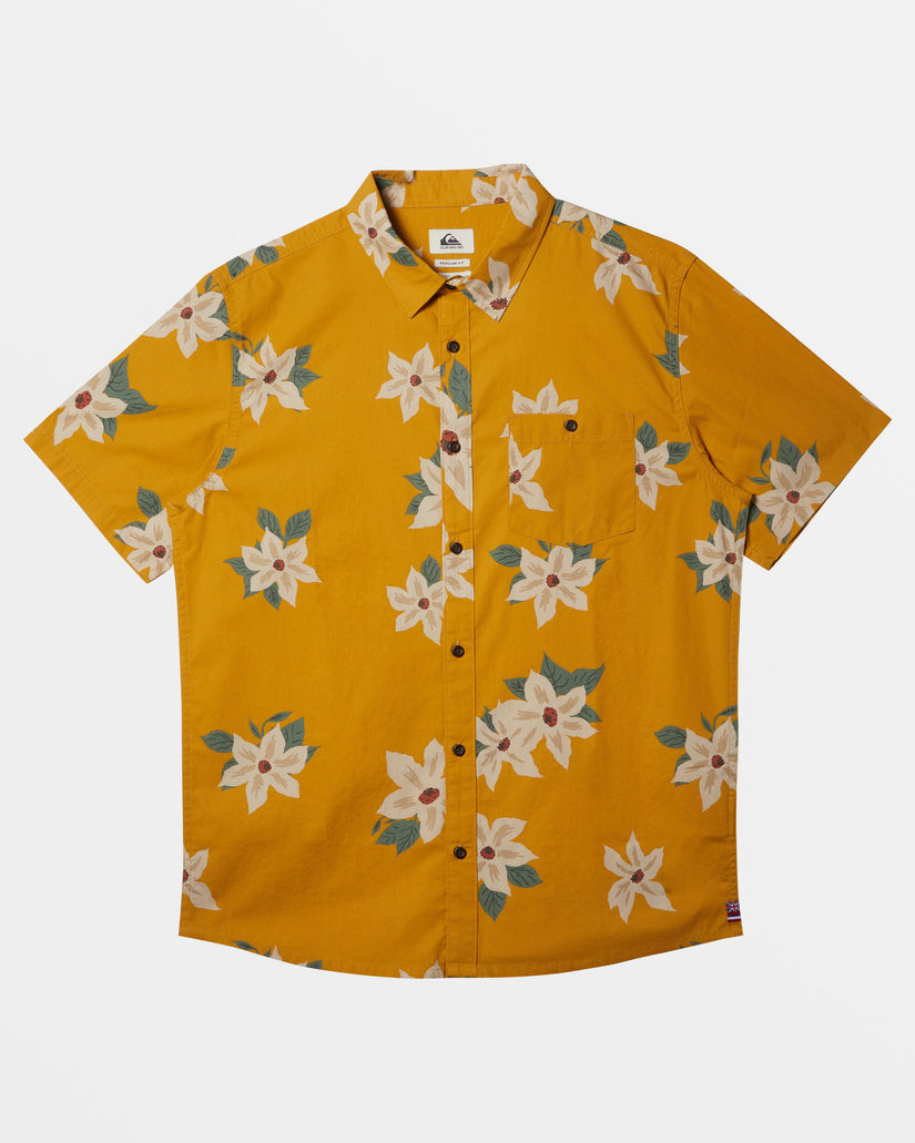 Hawaii Lei Day Hawaiian Shirt - Mustard