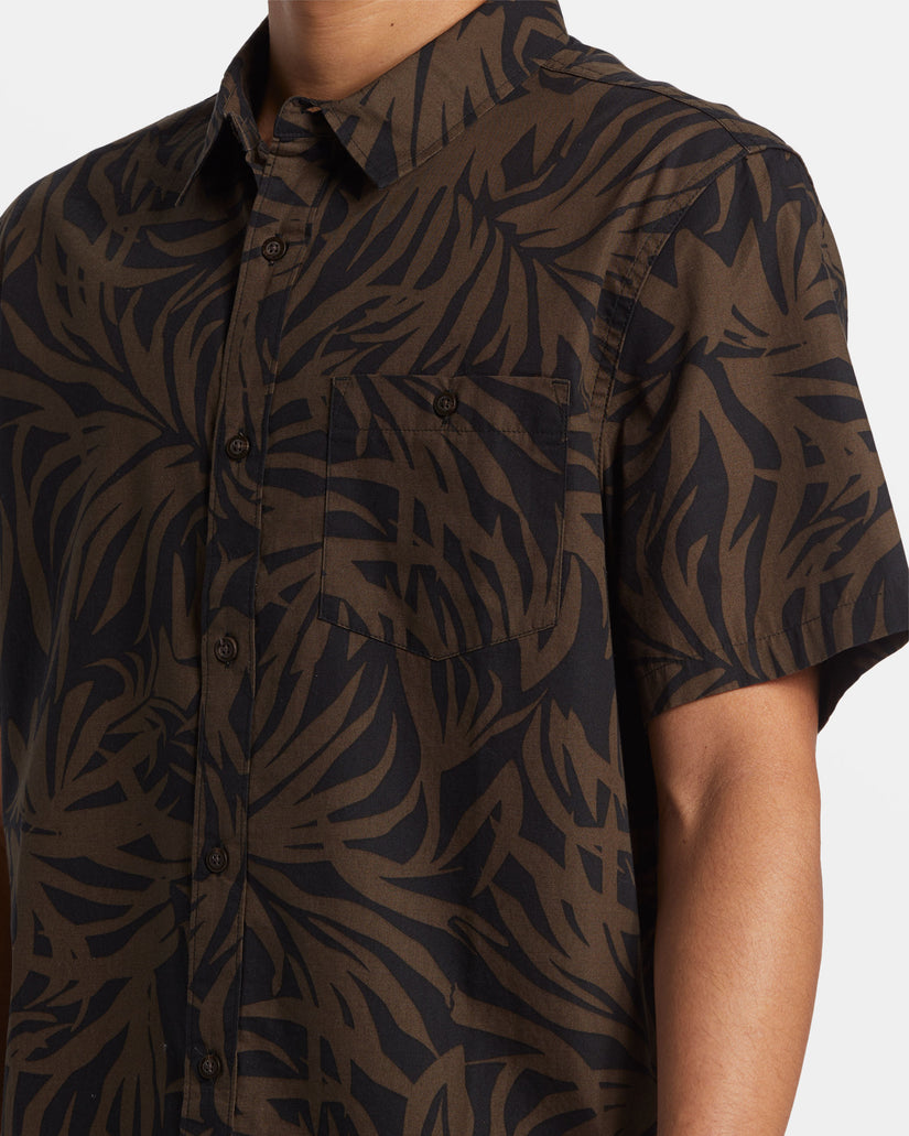 Hawaii Foliage Hawaiian Shirt - Tarmac