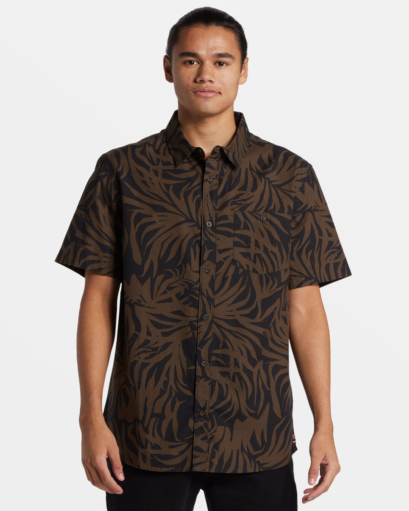 Hawaii Foliage Hawaiian Shirt - Tarmac