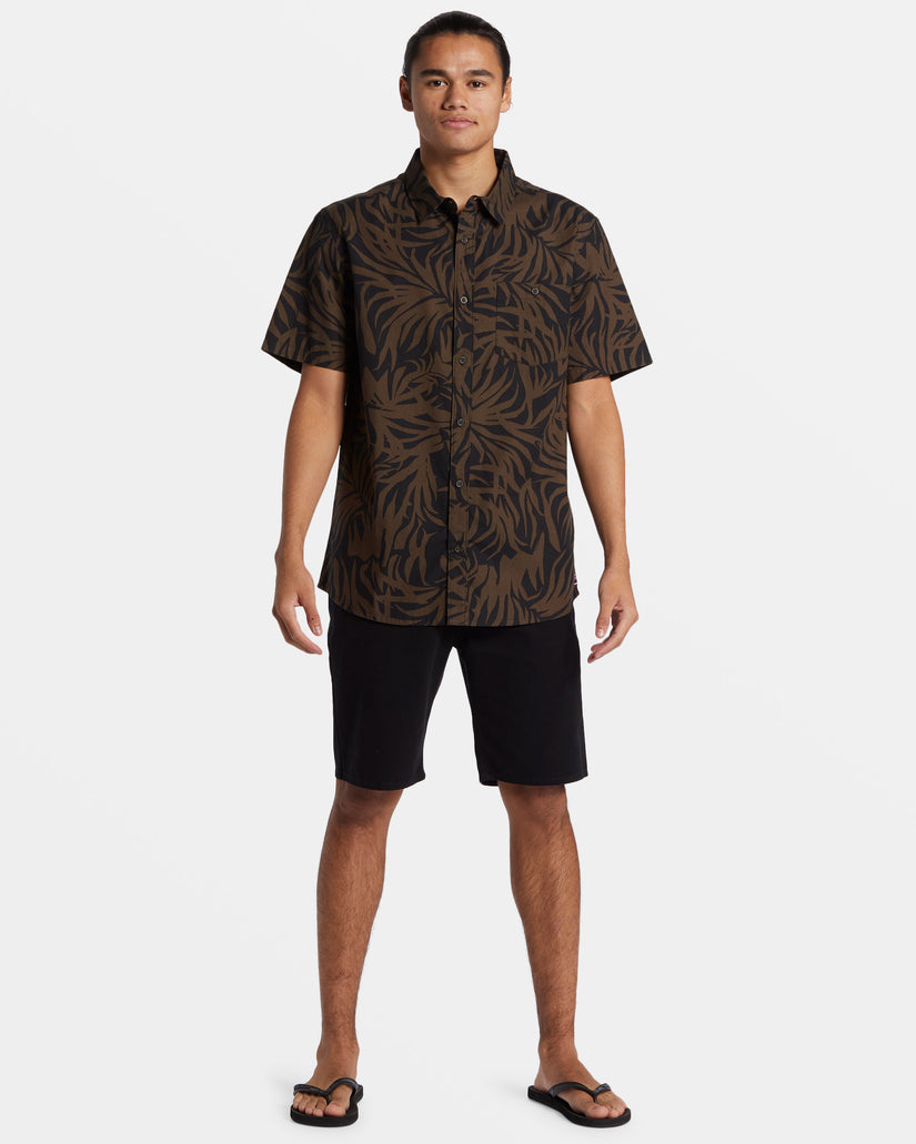 Hawaii Foliage Hawaiian Shirt - Tarmac