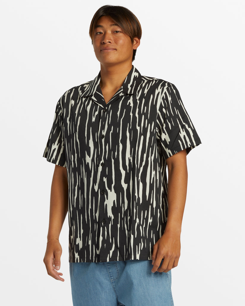 Ripples DNA Island Short Sleeve Shirt - Black Ripples Dna Ss