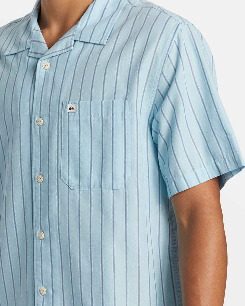 Casa Casual Short Sleeve Shirt - Airy Blue Casa Ss