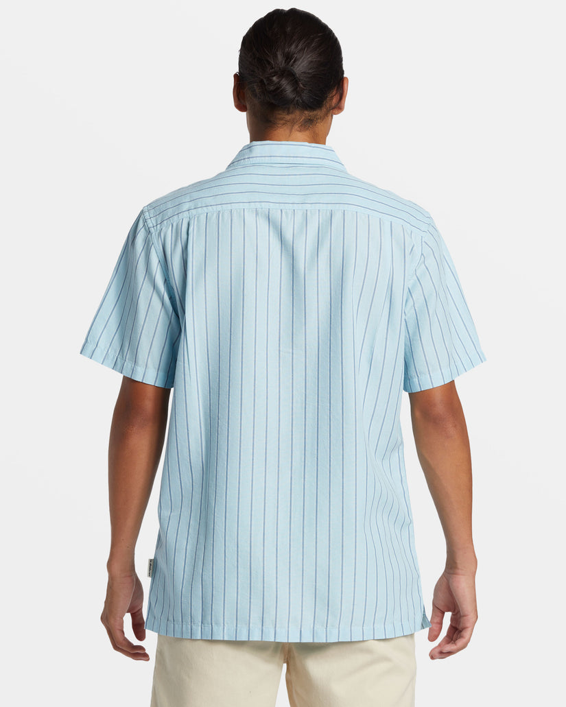 Casa Casual Short Sleeve Shirt - Airy Blue Casa Ss