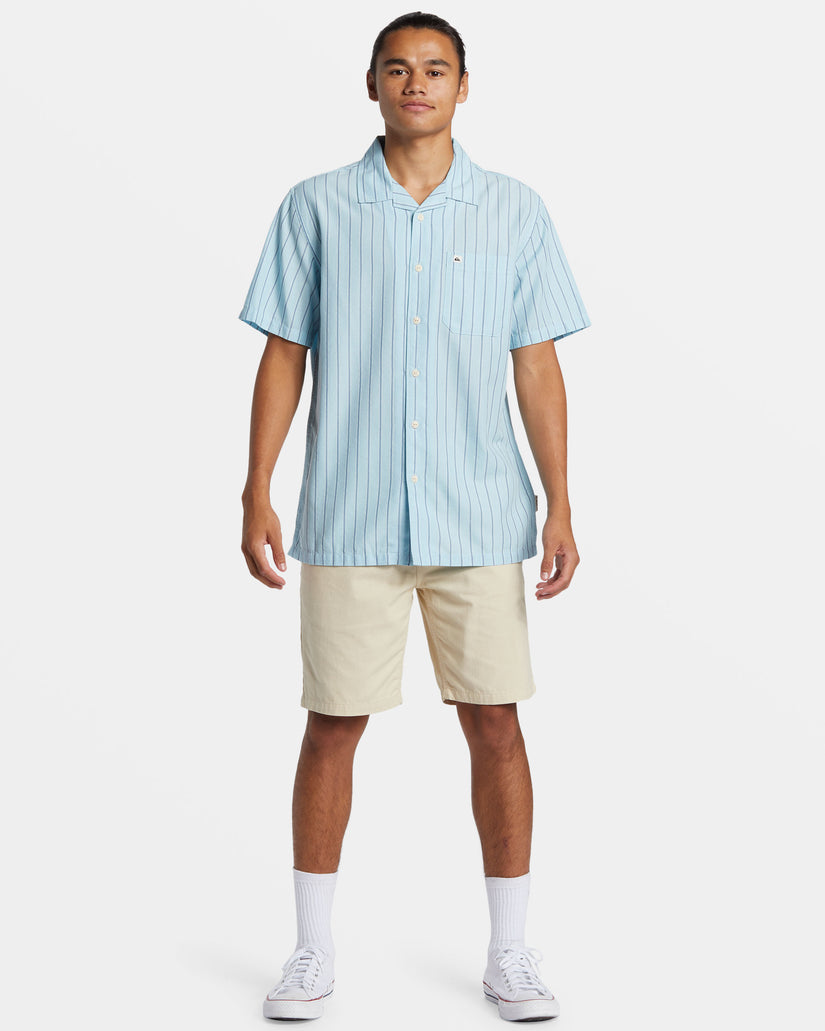 Casa Casual Short Sleeve Shirt - Airy Blue Casa Ss