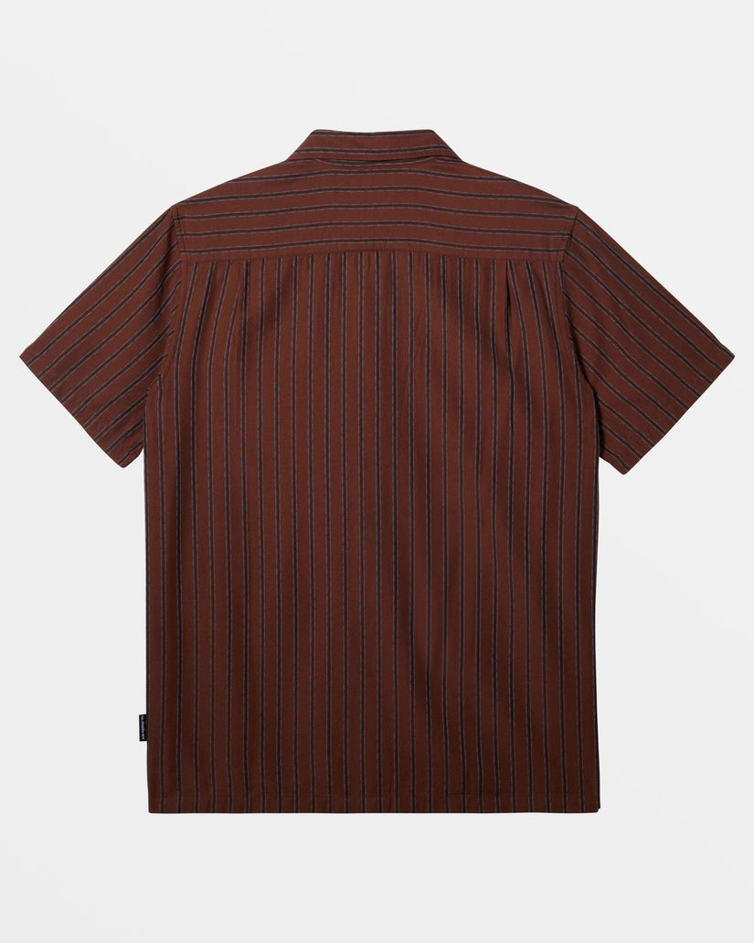 Casa Casual Short Sleeve Shirt - Brown Stone Casa Ss