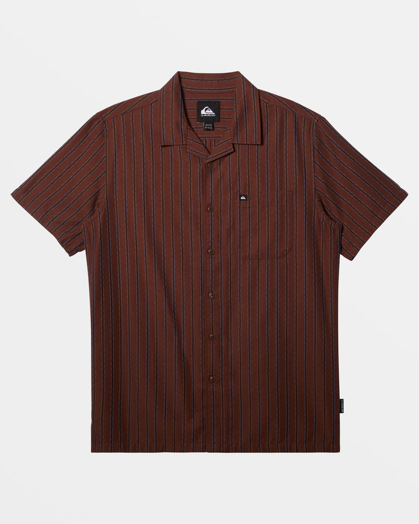 Casa Casual Short Sleeve Shirt - Brown Stone Casa Ss