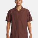 Casa Casual Short Sleeve Shirt - Brown Stone Casa Ss