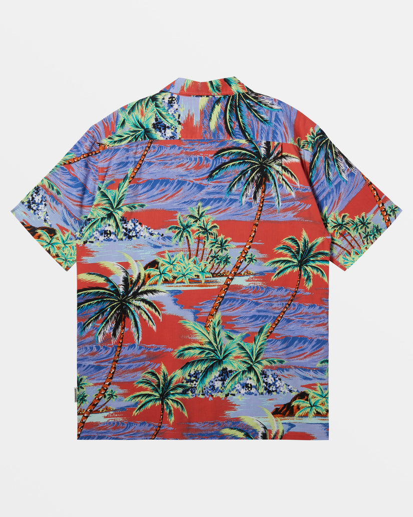 DNA Island Short Sleeve Shirt - Spiced Coral DNA Island Ss