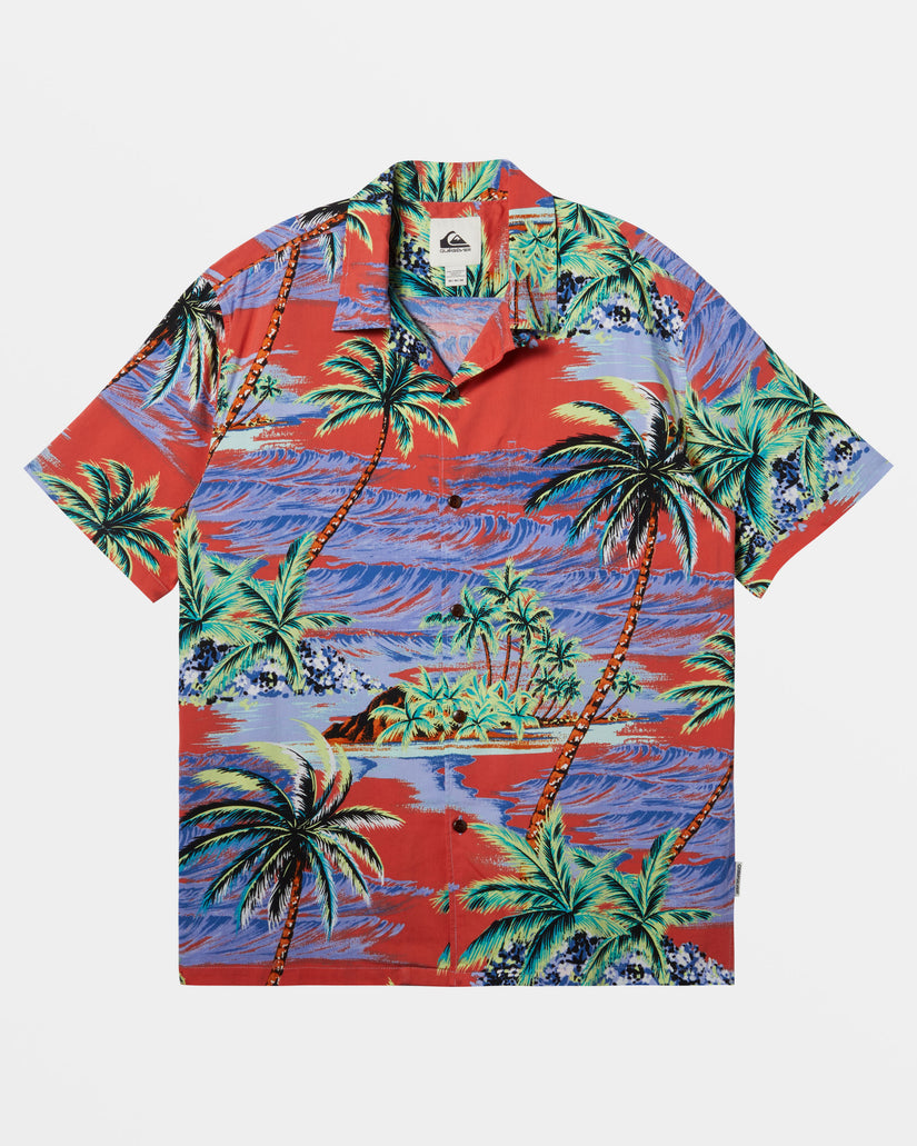 DNA Island Short Sleeve Shirt - Spiced Coral DNA Island Ss