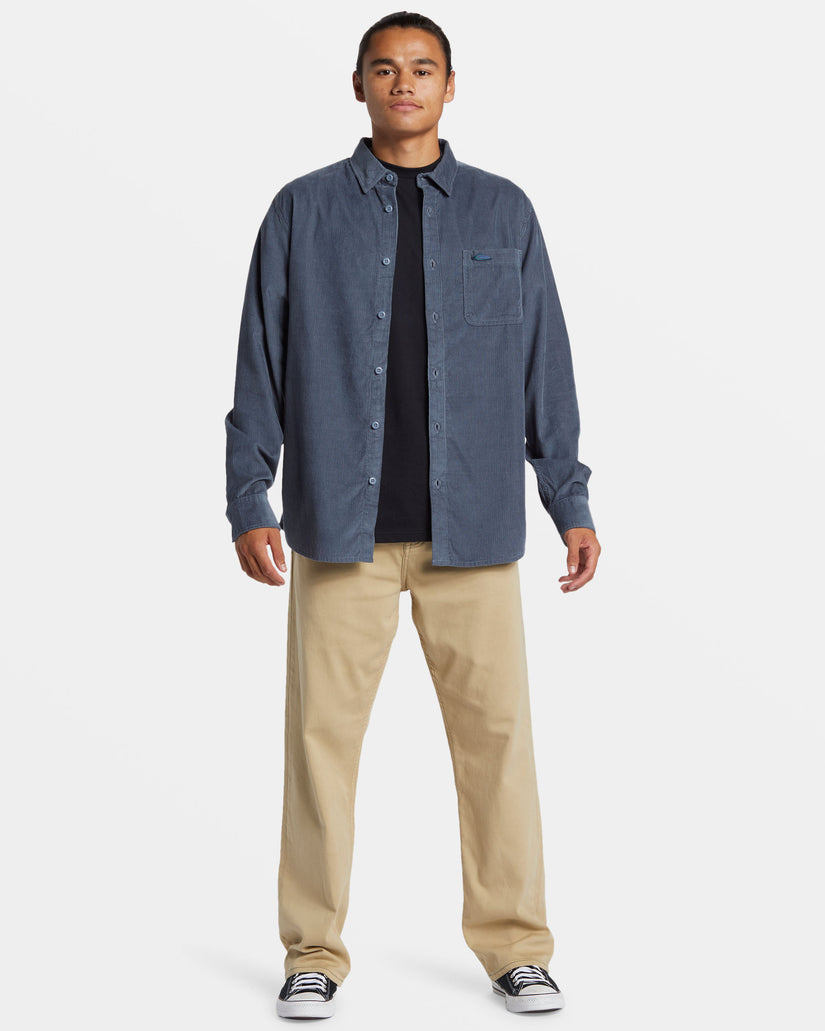 Smoke Trail Corduroy Shirt - Flint Stone Smoke Trail Cord