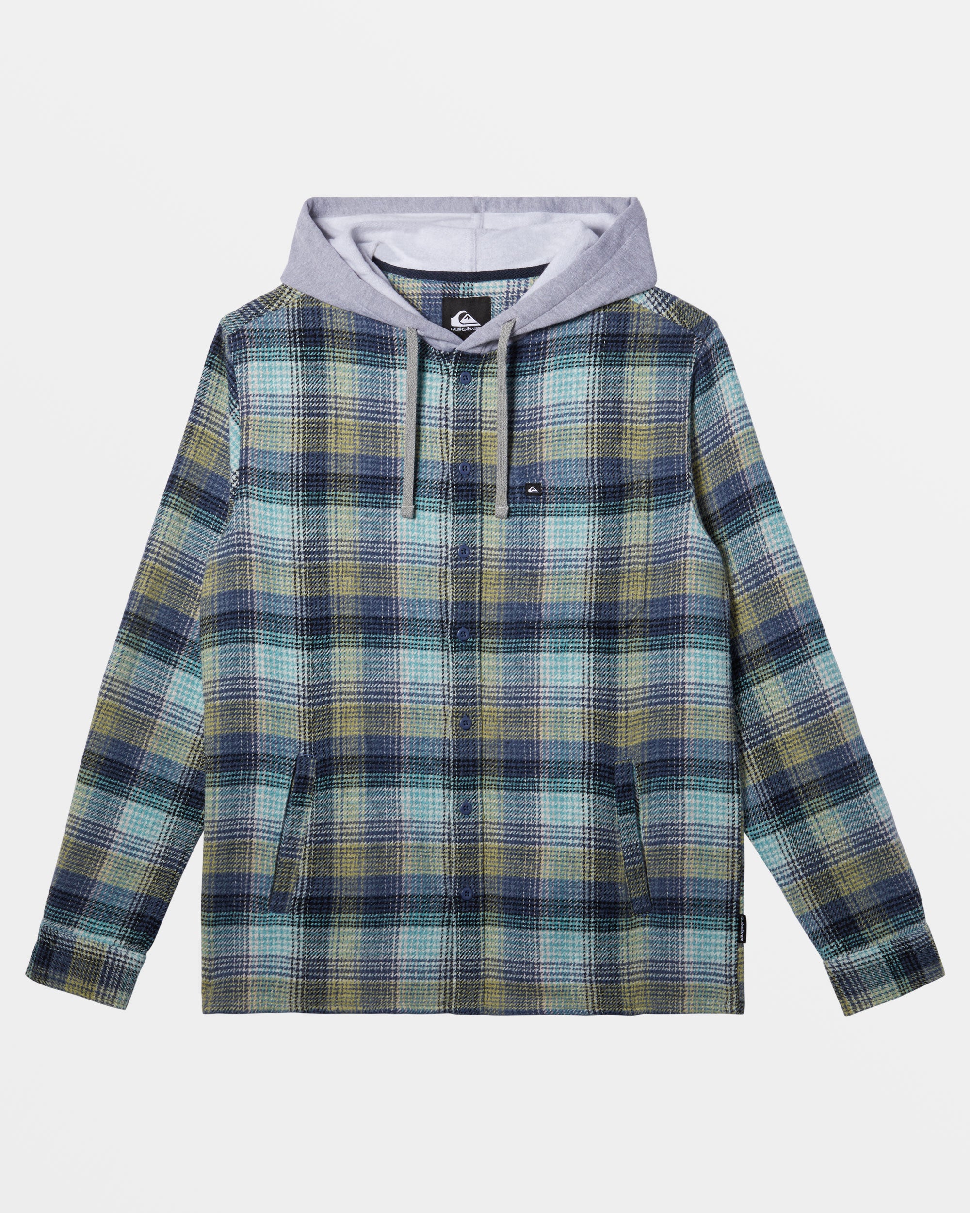 NWT boy’s Quiksilver hooded flannel shirt. 2024 Size 4