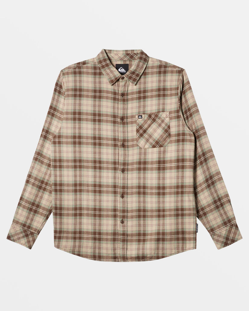 Ensign Classic Long Sleeve Flannel Shirt - Dark Brown Ensign Classic Flan