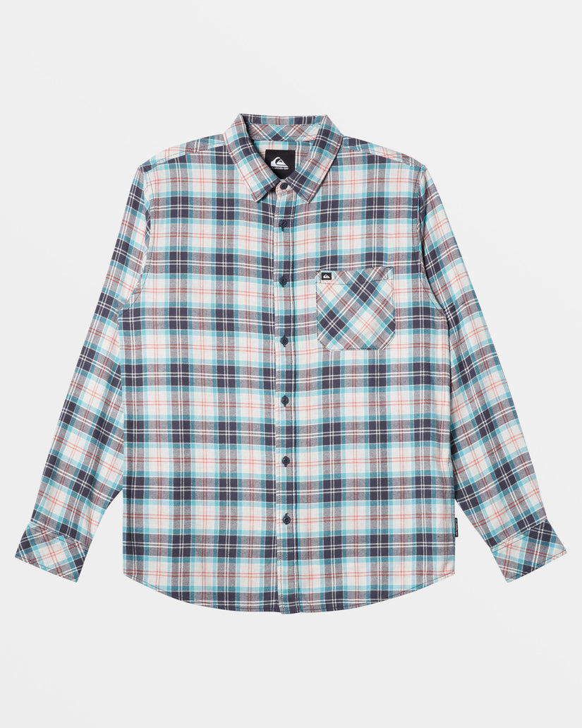 Ensign Classic Long Sleeve Flannel Shirt - White Marble Ensign Classic Fl