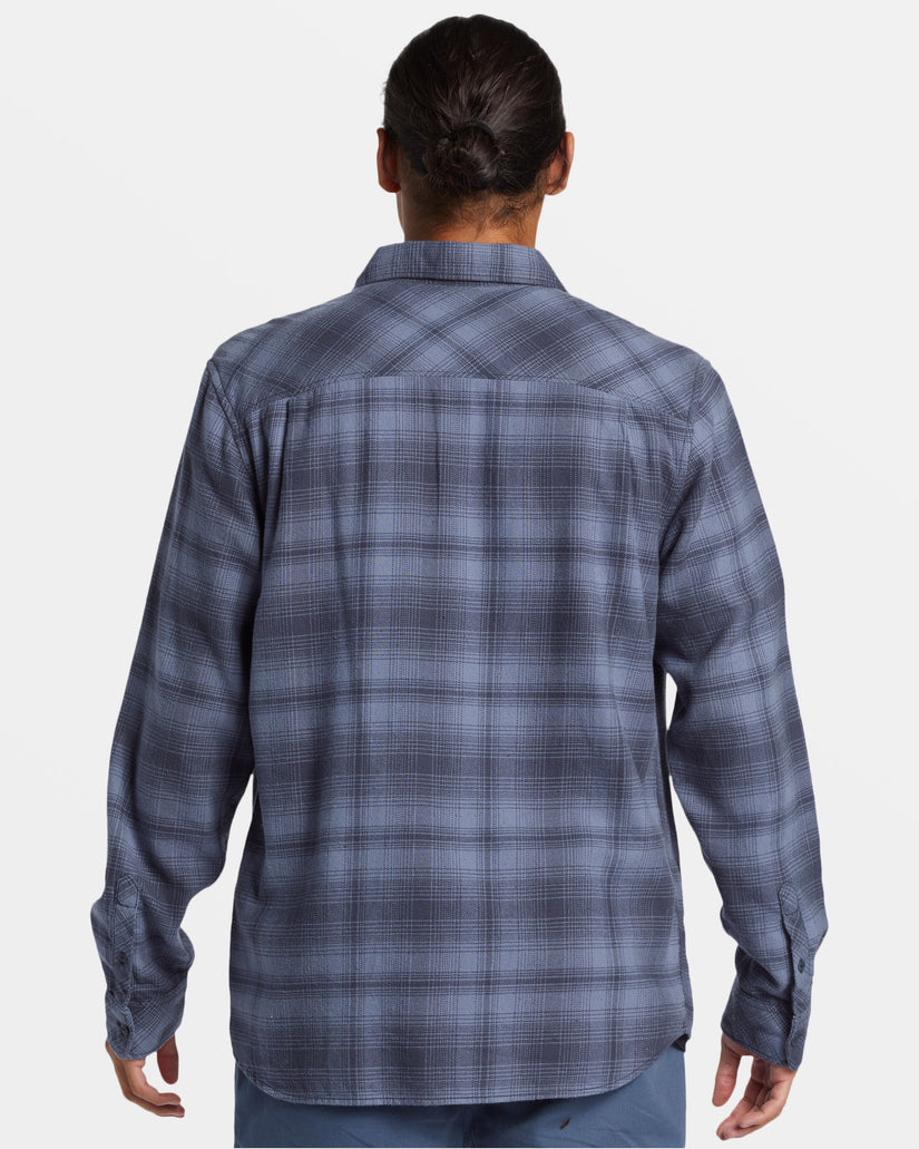 Lago Long-Sleeve Flannel - Blue Nights Lago Classic Stch