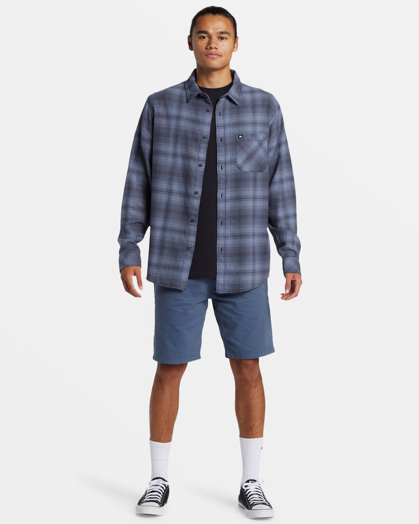 Lago Long-Sleeve Flannel - Blue Nights Lago Classic Stch