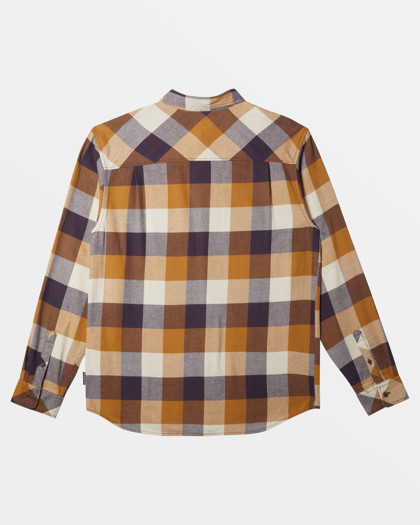 Motherfly Long Sleeve Flannel - Bone Brown Motherfly Flannel