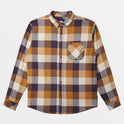 Motherfly Long Sleeve Flannel - Bone Brown Motherfly Flannel