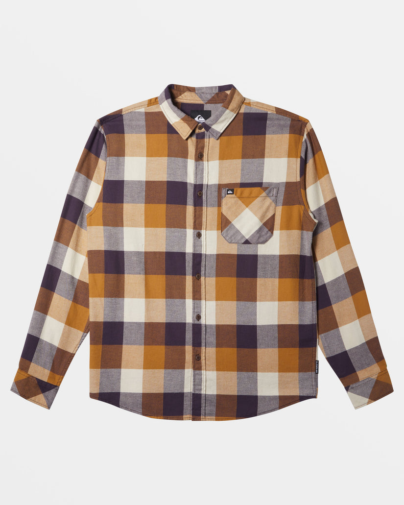 Motherfly Long Sleeve Flannel - Bone Brown Motherfly Flannel