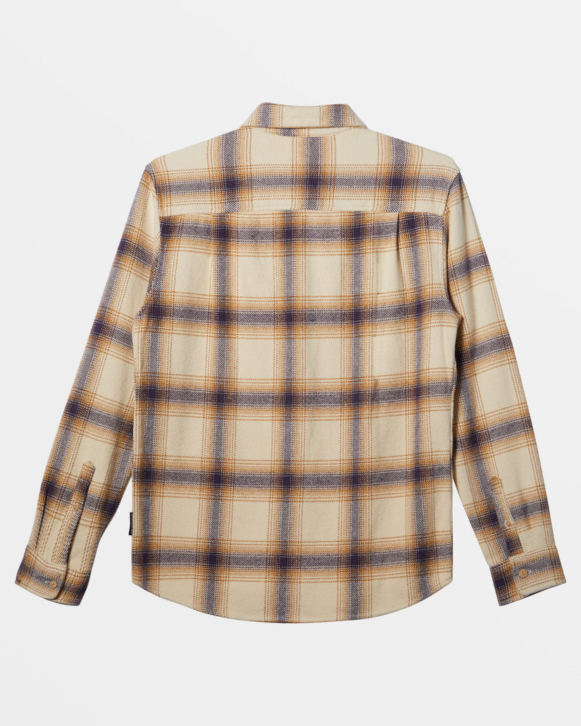 DNA Long Sleeve Flannel Shirt - Fog DNA Flannel