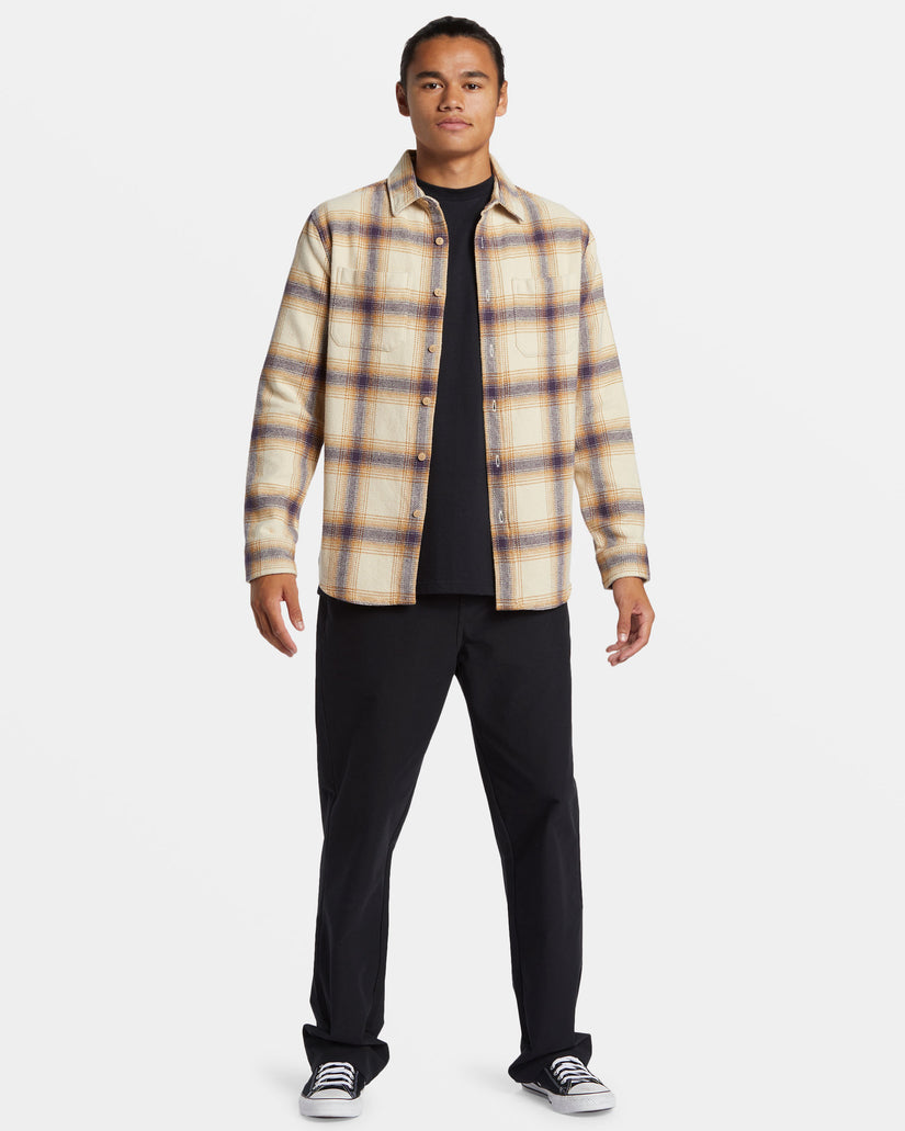 DNA Long Sleeve Flannel Shirt - Fog DNA Flannel