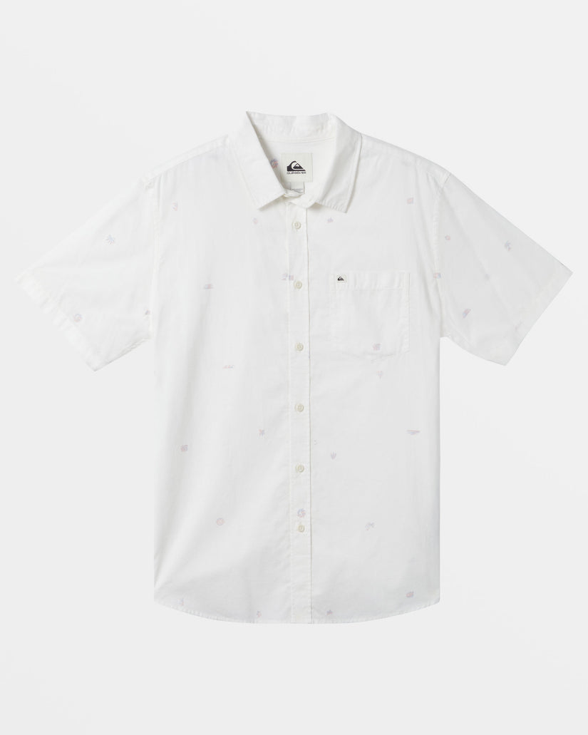 Apero Classic Short Sleeve Shirt - Snow White Apero Class Ss