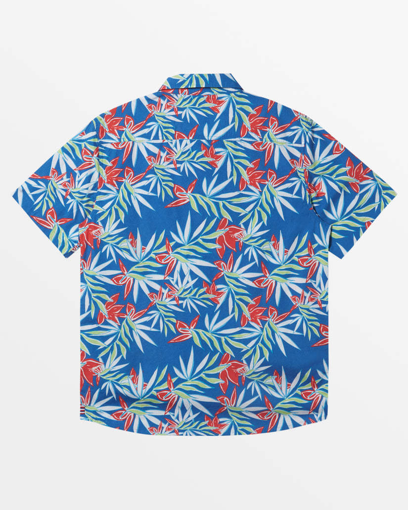 Hawaii Feelin Floral Short Sleeve Shirt -