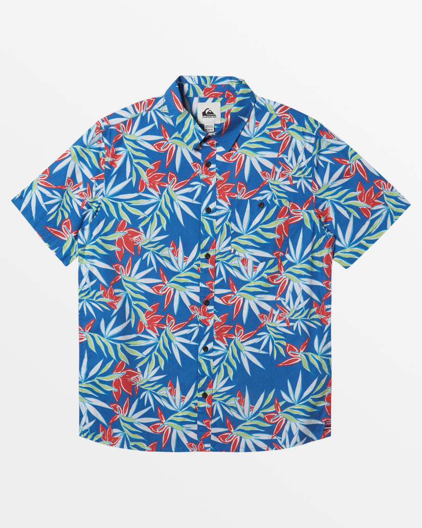 Hawaii Feelin Floral Short Sleeve Shirt -