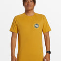 Omni Circle T-Shirt - Mustard