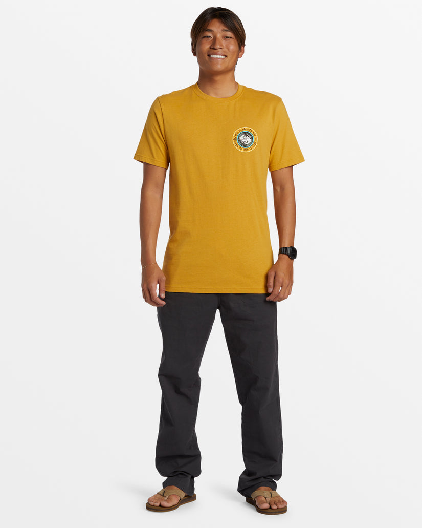 Omni Circle T-Shirt - Mustard