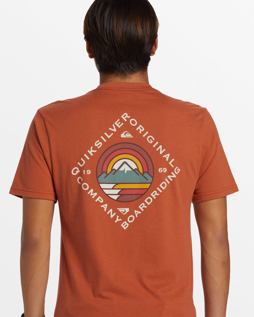 Scenic View T-Shirt - Baked Clay