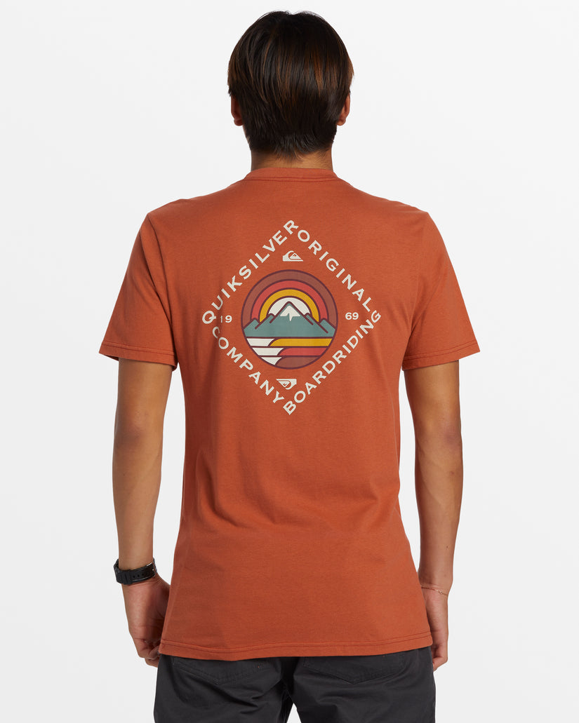 Scenic View T-Shirt - Baked Clay