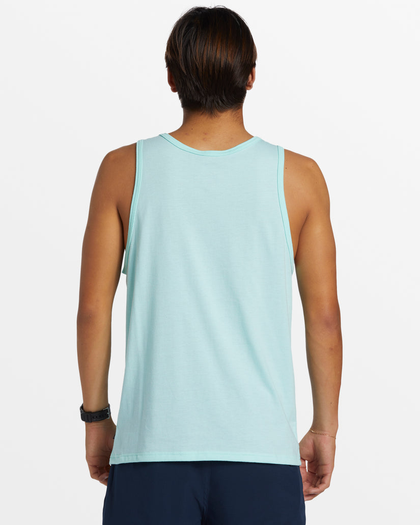 Tijuana Stripe Tank Top - Beach Glass Heather