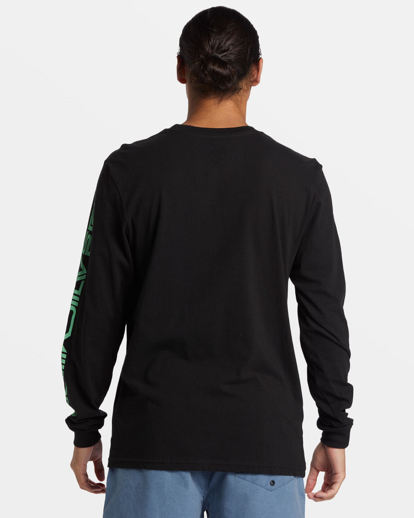 Omni Logo Long Sleeve T-Shirt - Black