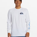 Omni Logo Long Sleeve T-Shirt - White