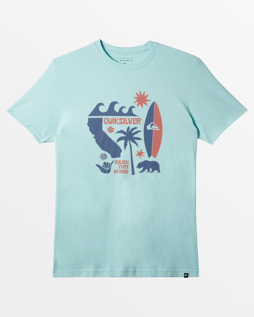 Ca Funshine T-Shirt - Pastel Turquoise