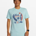 Ca Funshine T-Shirt - Pastel Turquoise