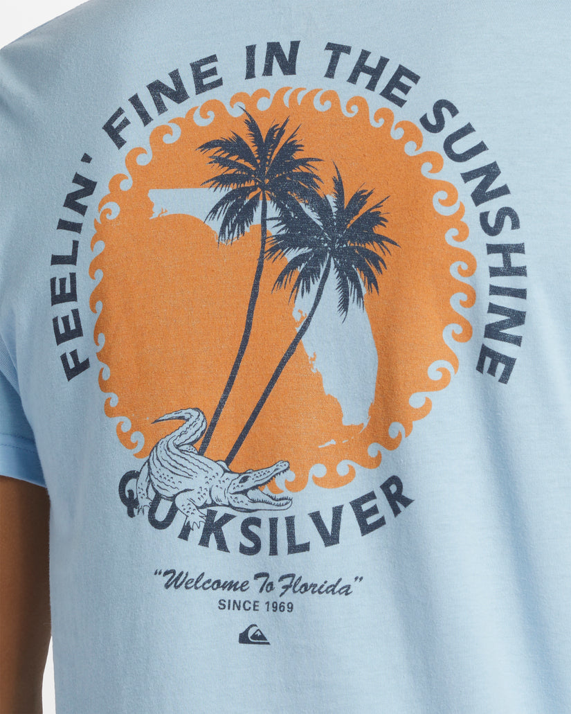 Fl In The Sunshine T-Shirt - Clear Sky