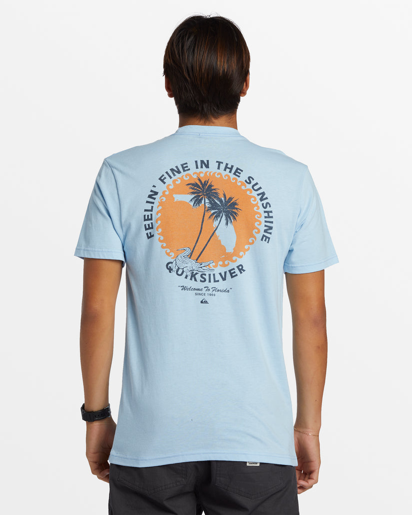 Fl In The Sunshine T-Shirt - Clear Sky