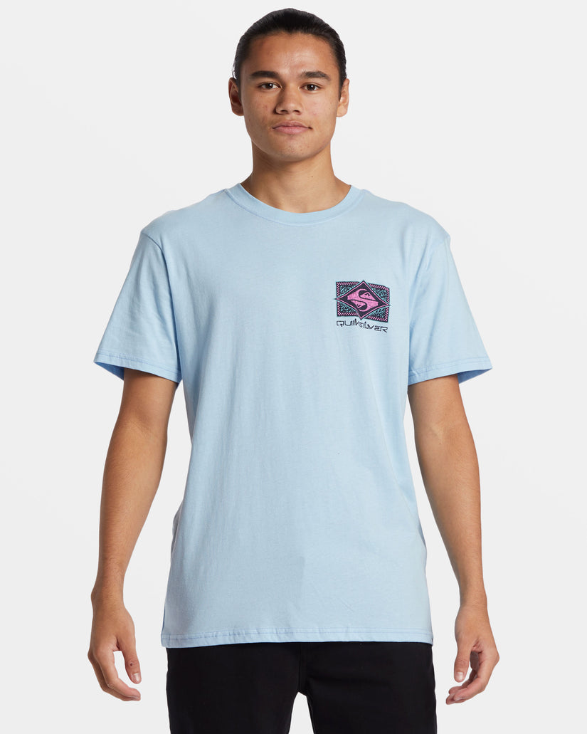 Black Flash T-Shirt - Clear Sky