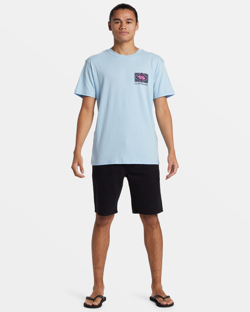 Black Flash T-Shirt - Clear Sky