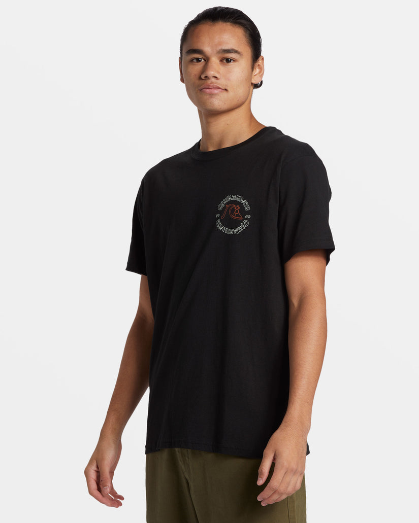 Bubble Outline T-Shirt - Black