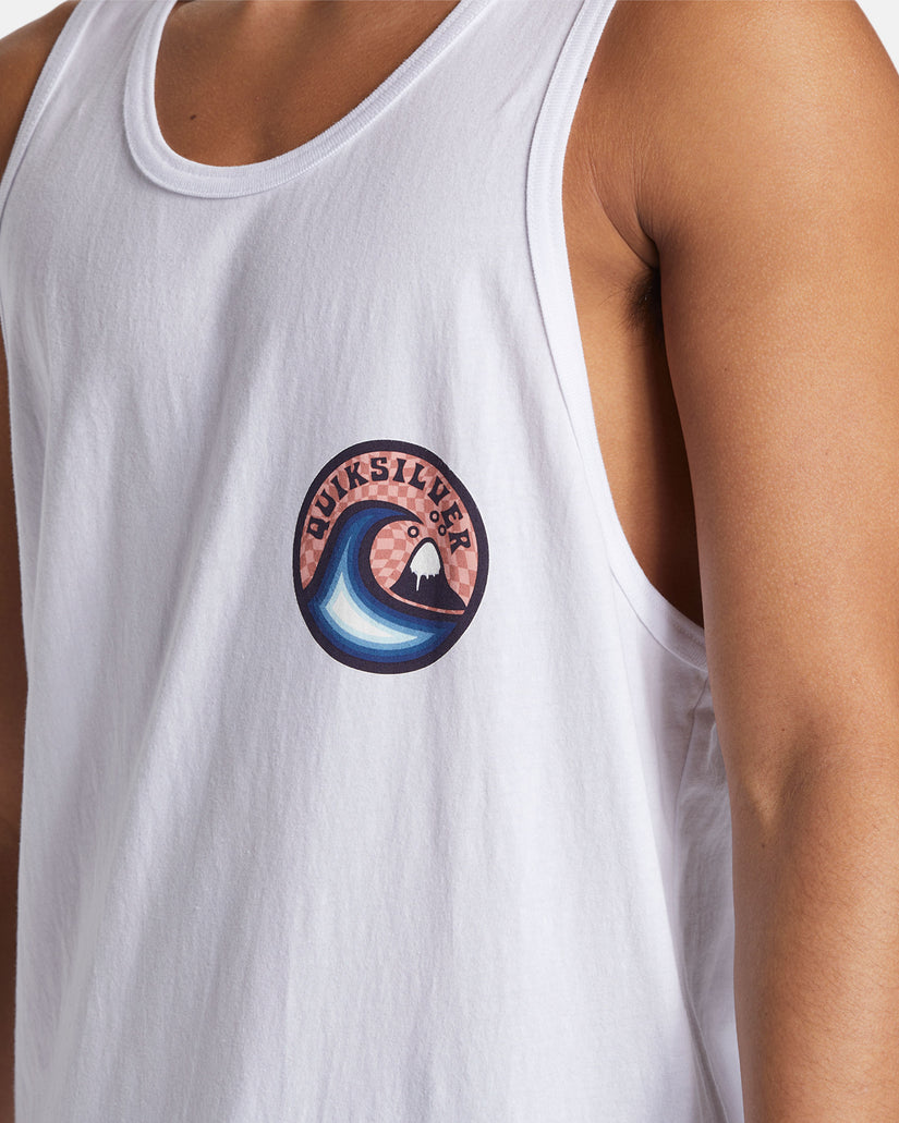 Feelin The Vibe Tank T-Shirt - White